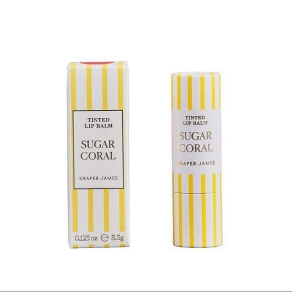 DRAPER JAMES REESE WITHERSPOON SUGAR CORAL TINTED FRESH LIP BALM MOISTUR… - Picture 4 of 5